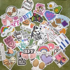 Colorful Best Friends Sticker Pack